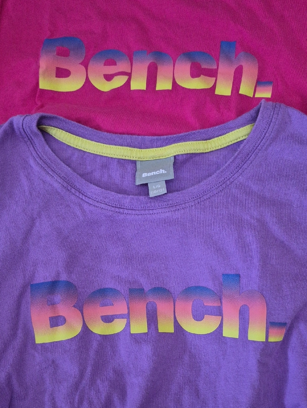 Girls Size 10/12 Bench Girls Short Sleeve Tees - Picture 3 of 3